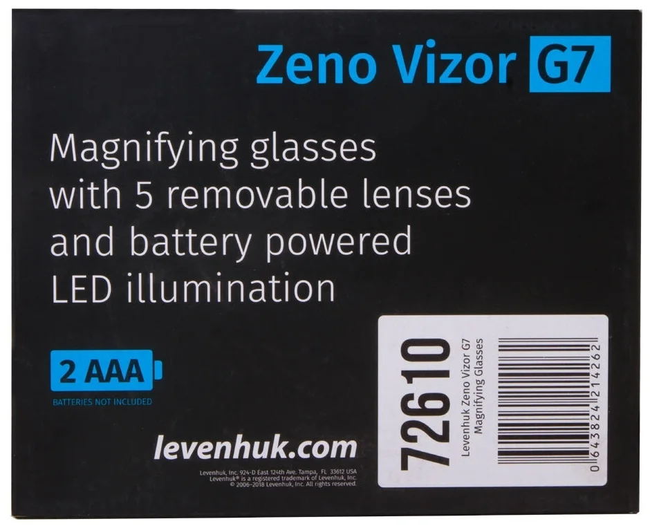 Лупа-очки LEVENHUK Zeno Vizor G7 Казахстан