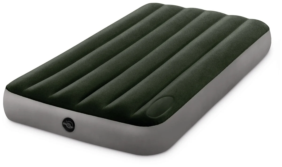 Фотография Матрас надувной INTEX 64761 Dura-Beam Downy Airbed (Twin) 191 х 99 х 25 см