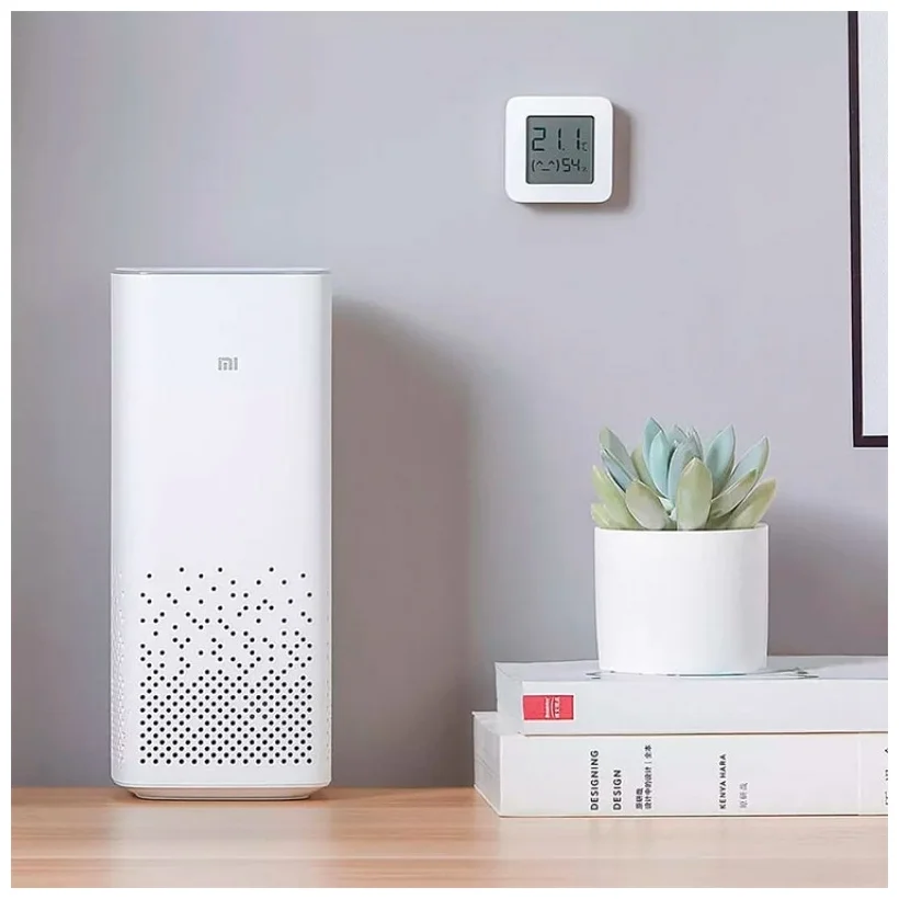 Картинка Гигрометр XIAOMI Mi 2 Temperature and Humidity Monitor (LYWSD03MMC)