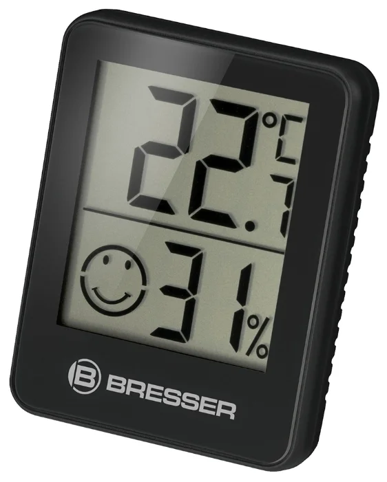 Фото Гигрометр и термометр BRESSER Temeo Hygro, набор 3 шт. Black