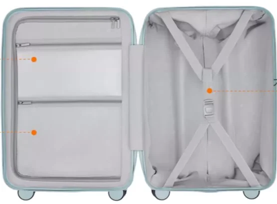 Чемодан Xiaomi NinetyGo Danube Max Luggage 26" Red заказать