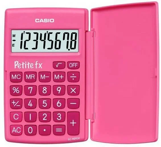 Фото Калькулятор карманный CASIO LC-401LV-PK-W-A-EP
