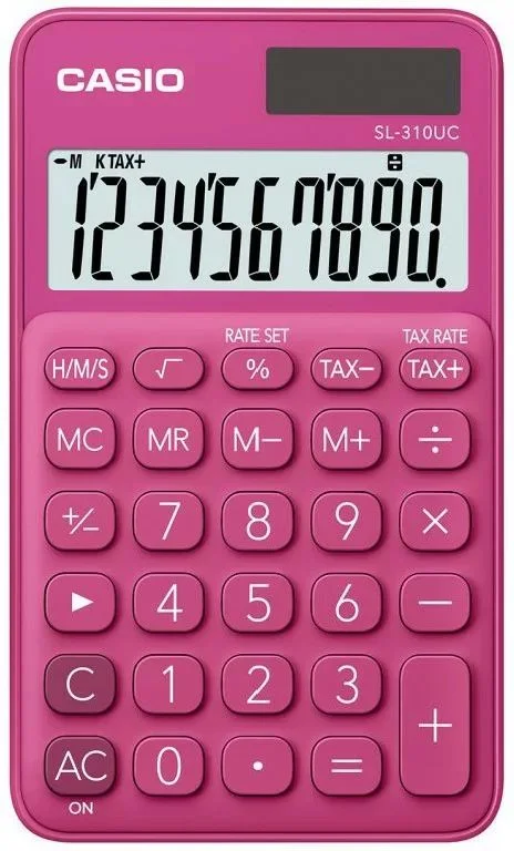 Фото Калькулятор карманный CASIO SL-310UC-RD-W-EC