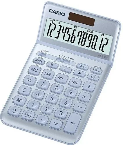 Фото Калькулятор настольный CASIO JW-200SC-BU-S-EP
