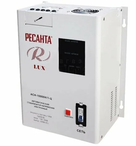 Стабилизатор РЕСАНТА LUX АСН-10000/1-Ц Казахстан