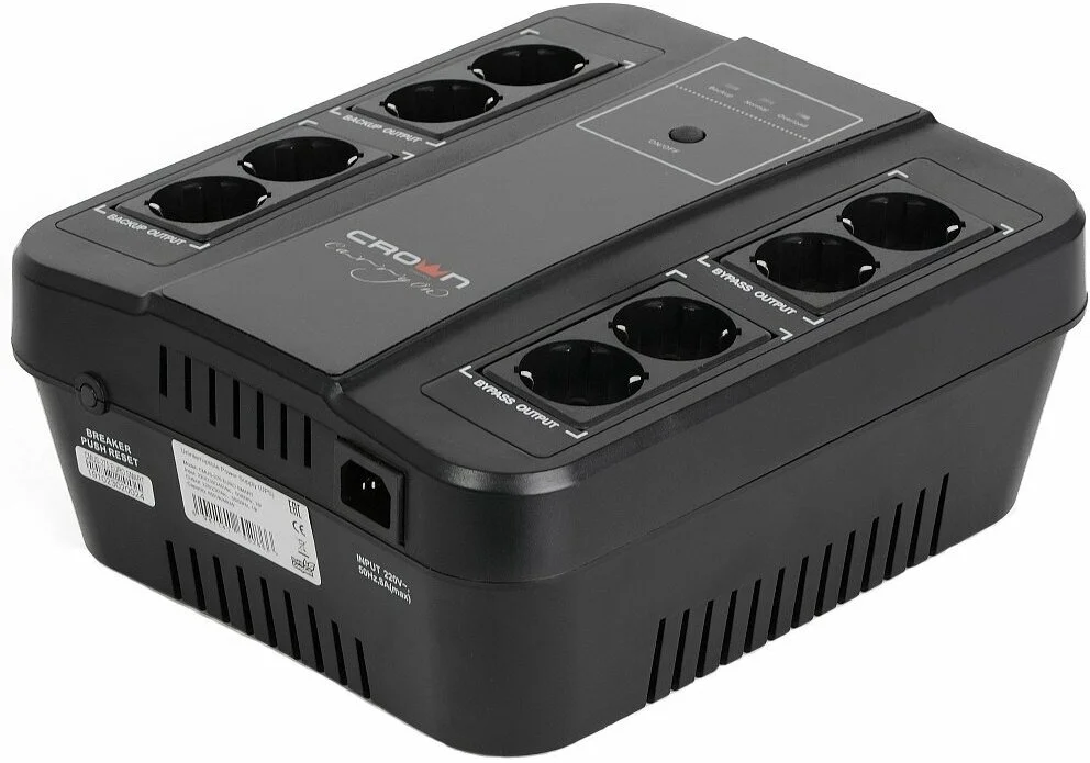 Фотография ИБП CROWN CMUS-295 EURO SMART