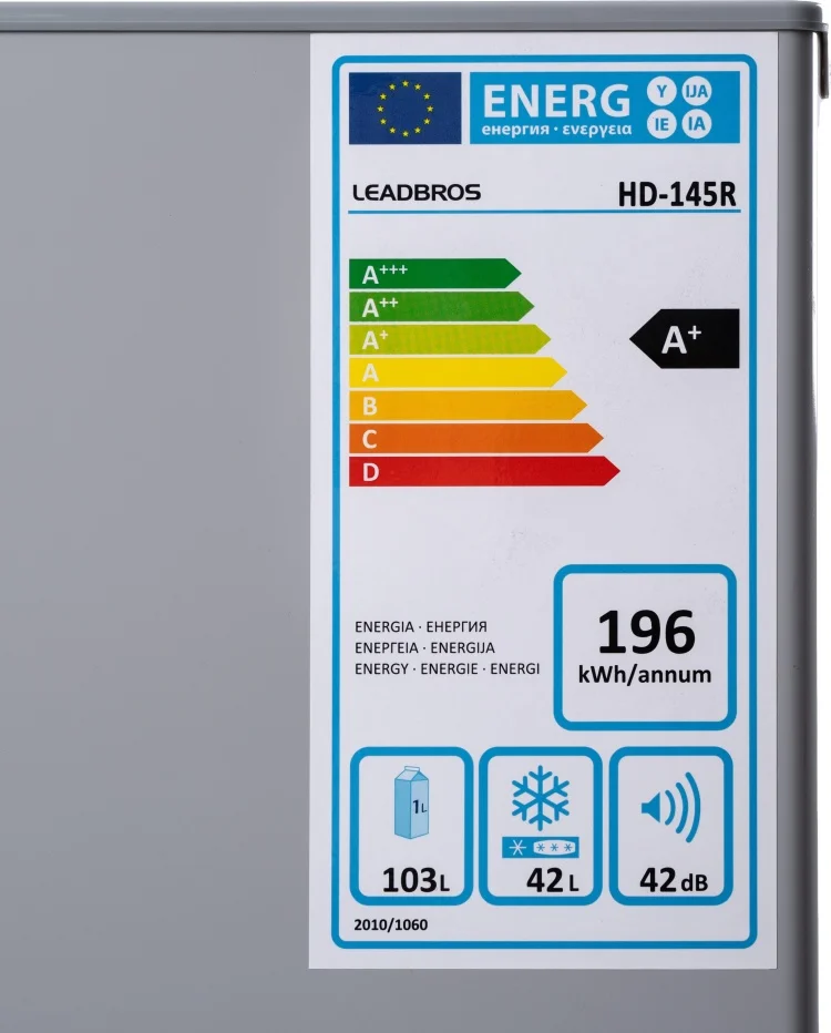 Цена Холодильник LEADBROS HD-145R Silver
