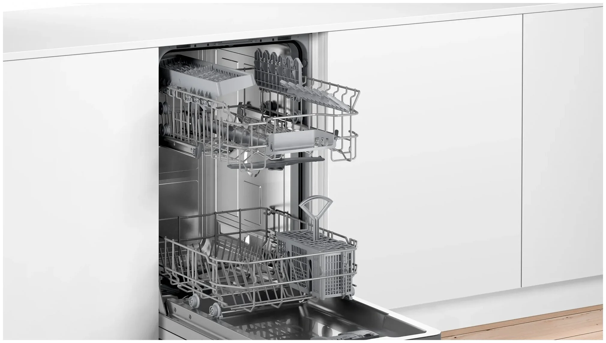 Картинка Встраиваемая посудомоечная машина BOSCH SPV 2IK X10E