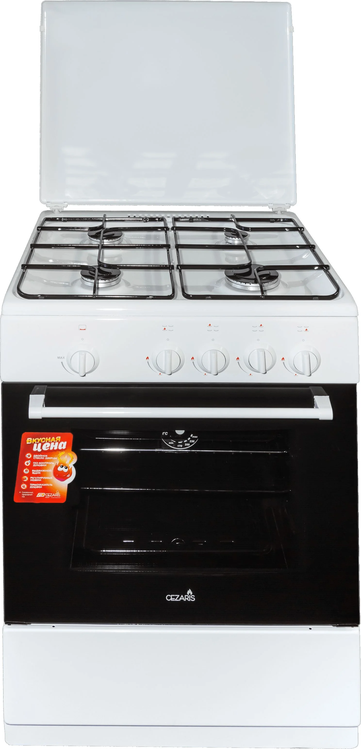 Фото Плита CEZARIS ПГ 3100-03 White