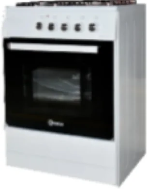 Фото Плита REBUS Milano E (3+1 с подж) White