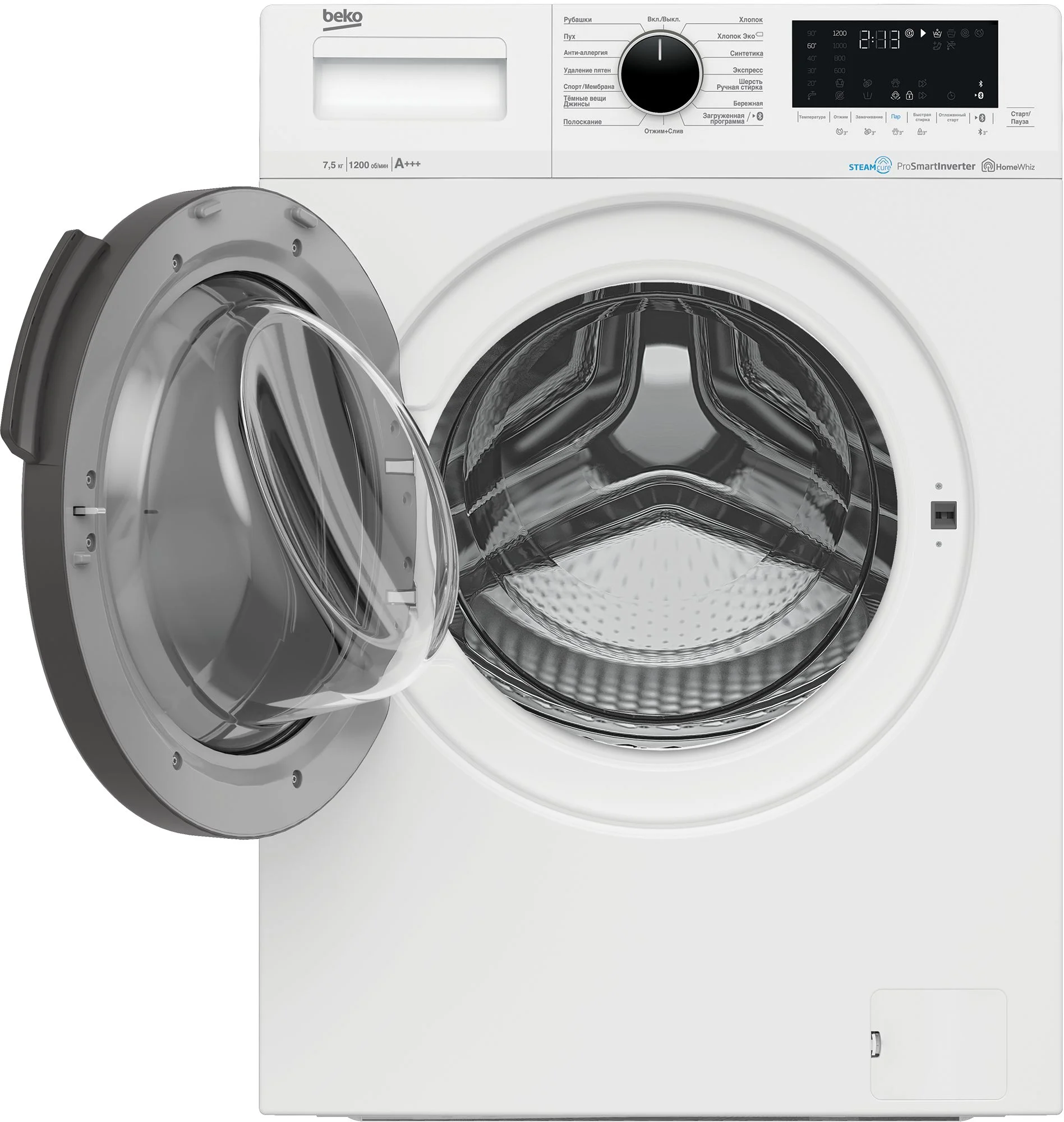 Фотография Стиральная машина BEKO WSPE7H616W