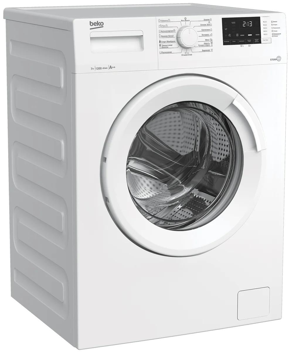 Фото Стиральная машина BEKO WSRE7612XWW