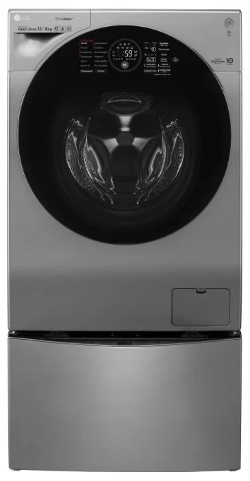 Стиральная машина LG FH6G1BCH6N + TW206W