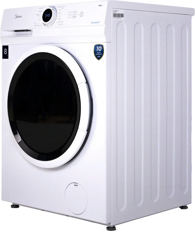 Фото Стиральная машина MIDEA MF100W80B/W-C