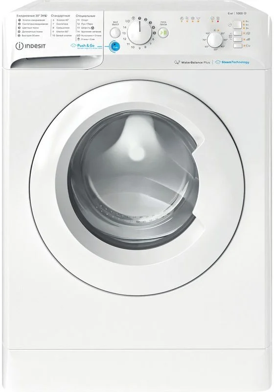 Фото Стиральная машина INDESIT BWSB 61051 WWV RU