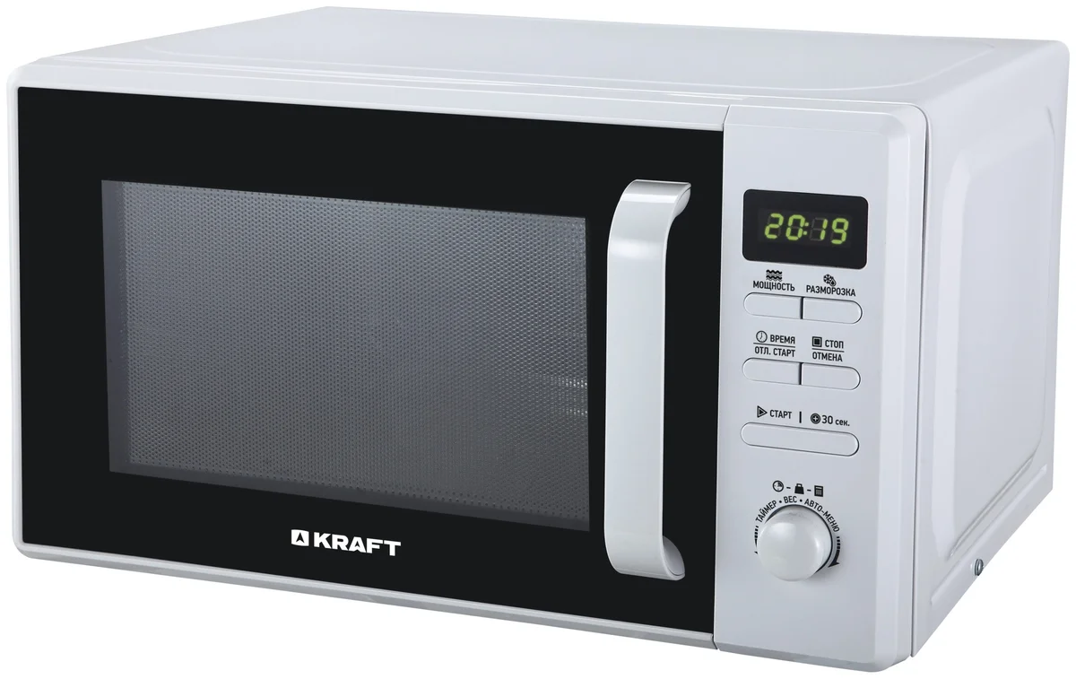 Фото Микроволновая печь KRAFT KF20MW7W-301M