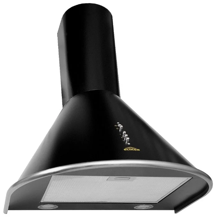 Фото Вытяжка ELIKOR Омега 60П-650-КЗГ Black/Inox
