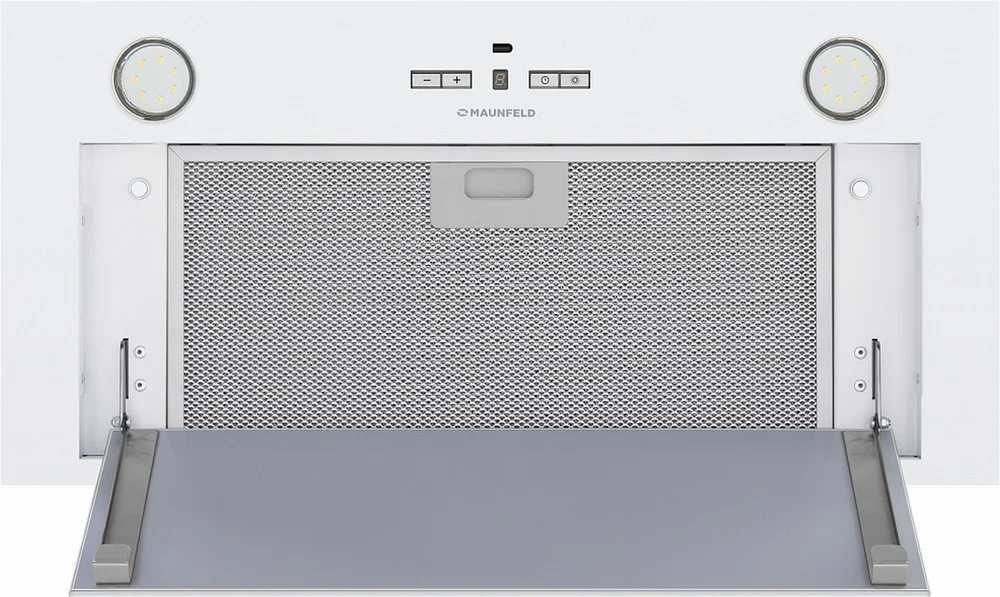 Фотография Вытяжка MAUNFELD Fantasy 1000ST 60 White Glass