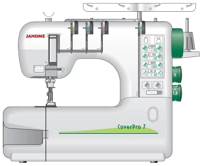 Фото Швейная машина JANOME CoverPro 7