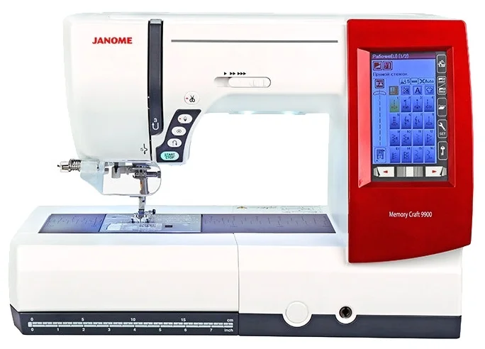 Фото Швейная машина JANOME Memory Craft 9900