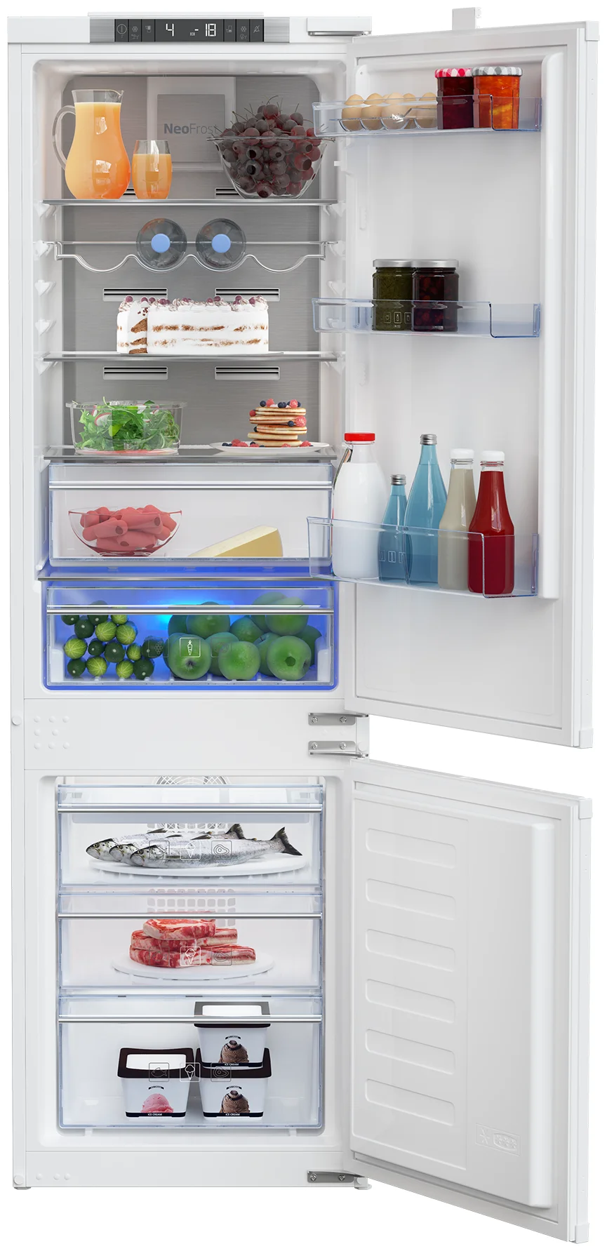 Фото Встраиваемый холодильник BEKO BCNA275E2S