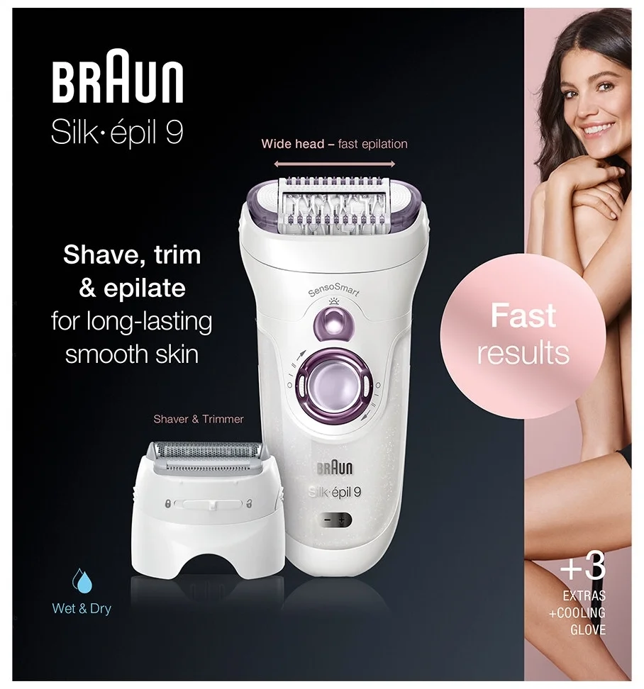 Фотография Эпилятор BRAUN SES 9-710
