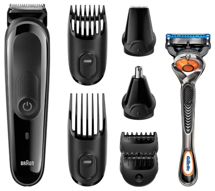 Машинка для стрижки BRAUN MGK3060 BK/Grey