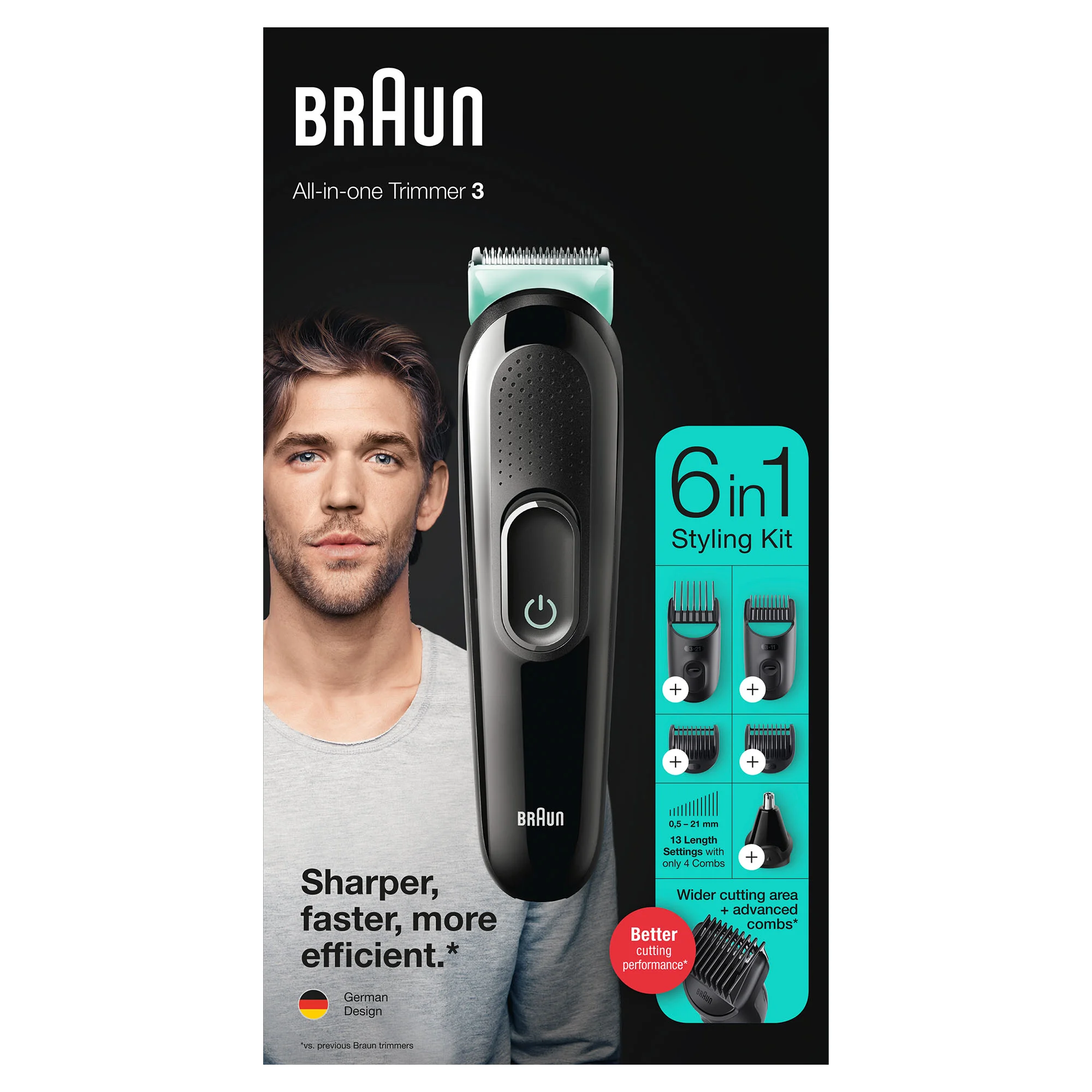 Триммер BRAUN MGK3321 Казахстан