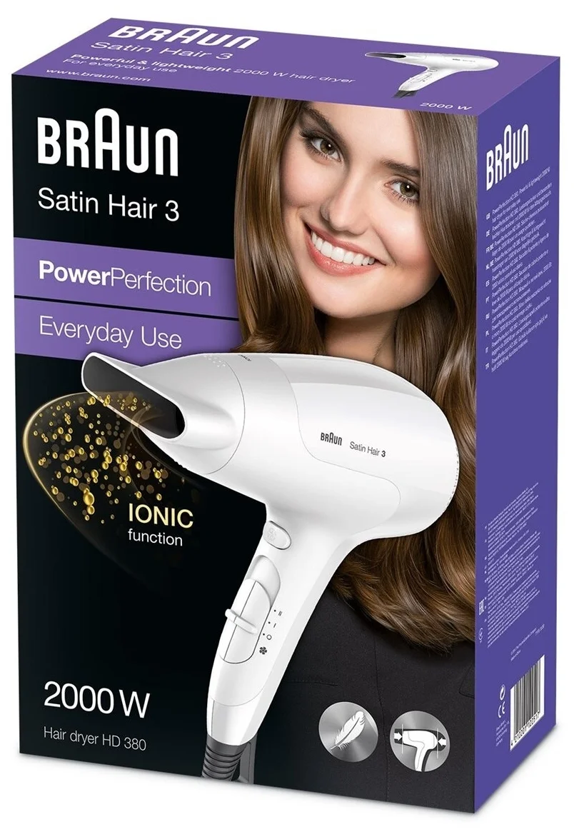 Фотография Фен BRAUN HD 380