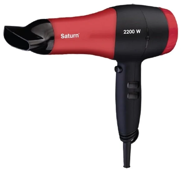 Фото Фен SATURN ST-HC7339 Red-Black