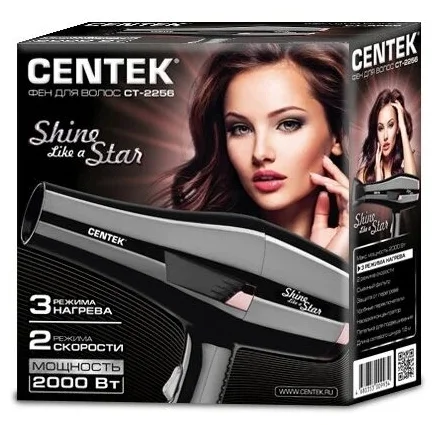 Фото Фен CENTEK CT-2256 (черн)