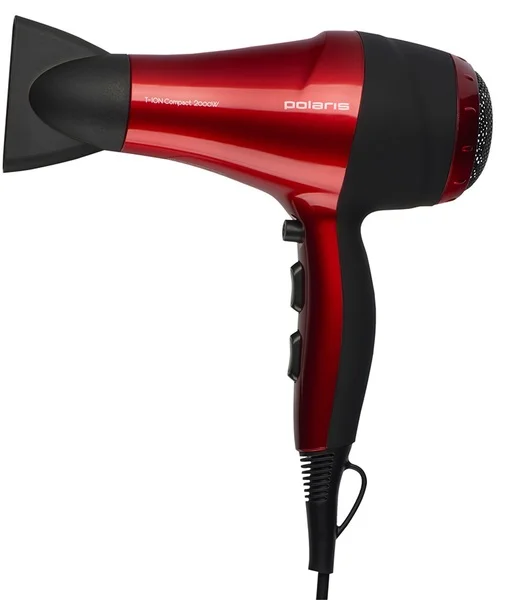 Фен POLARIS PHD 2077i Red/Black