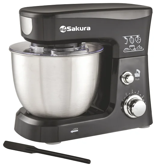 Фото Миксер SAKURA SA-6327BK Black