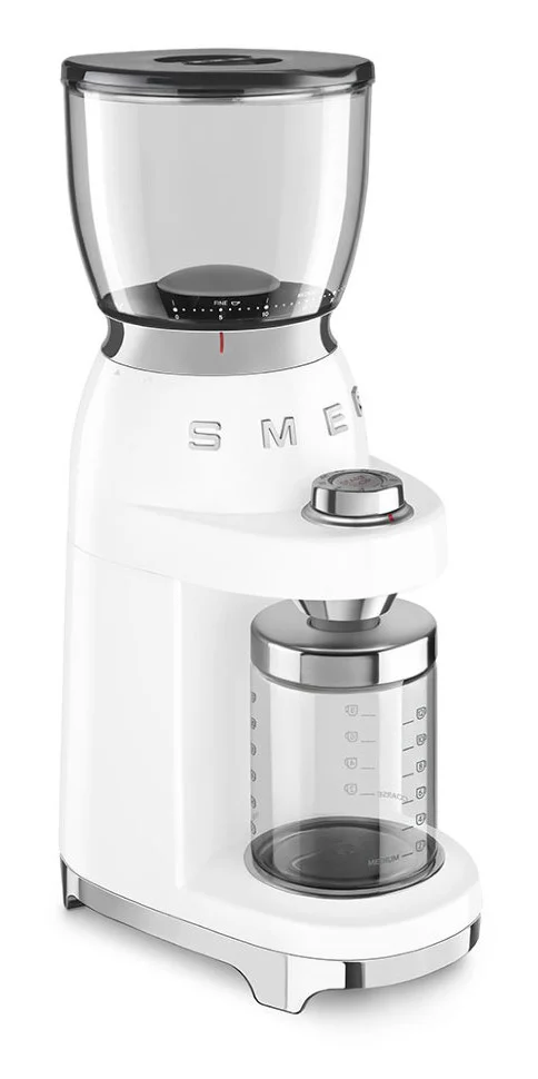 Картинка Кофемолка SMEG CGF01WHEU
