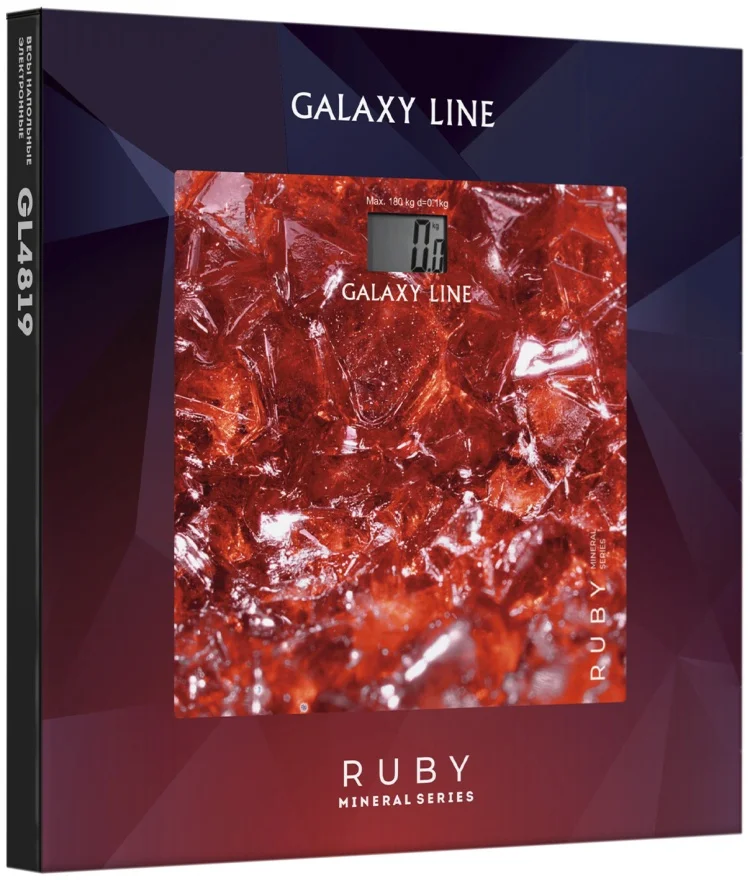 Фотография Весы напольные GALAXY GL 4819 РУБИН