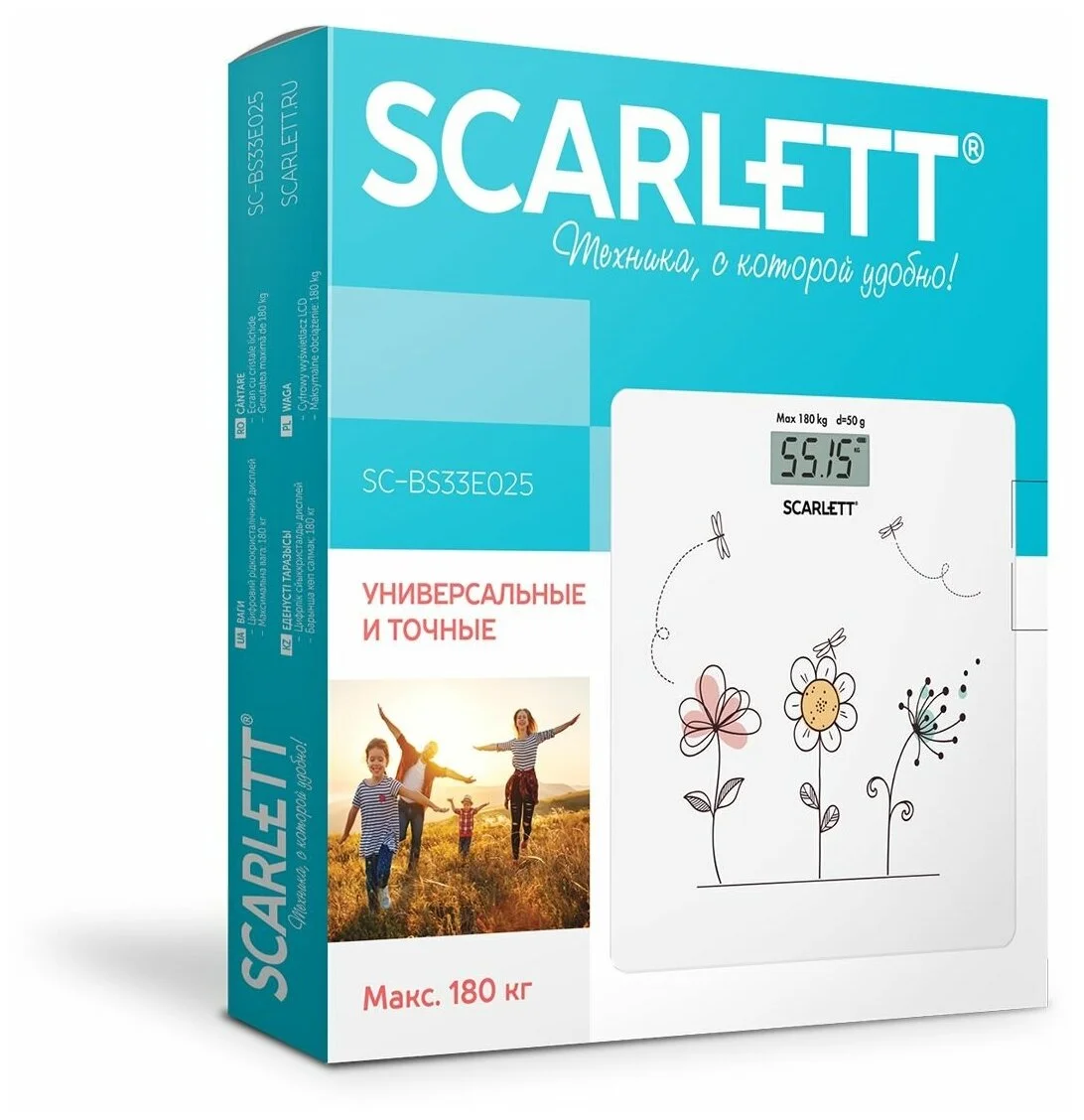 Фото Весы напольные SCARLETT SC-BS33E025