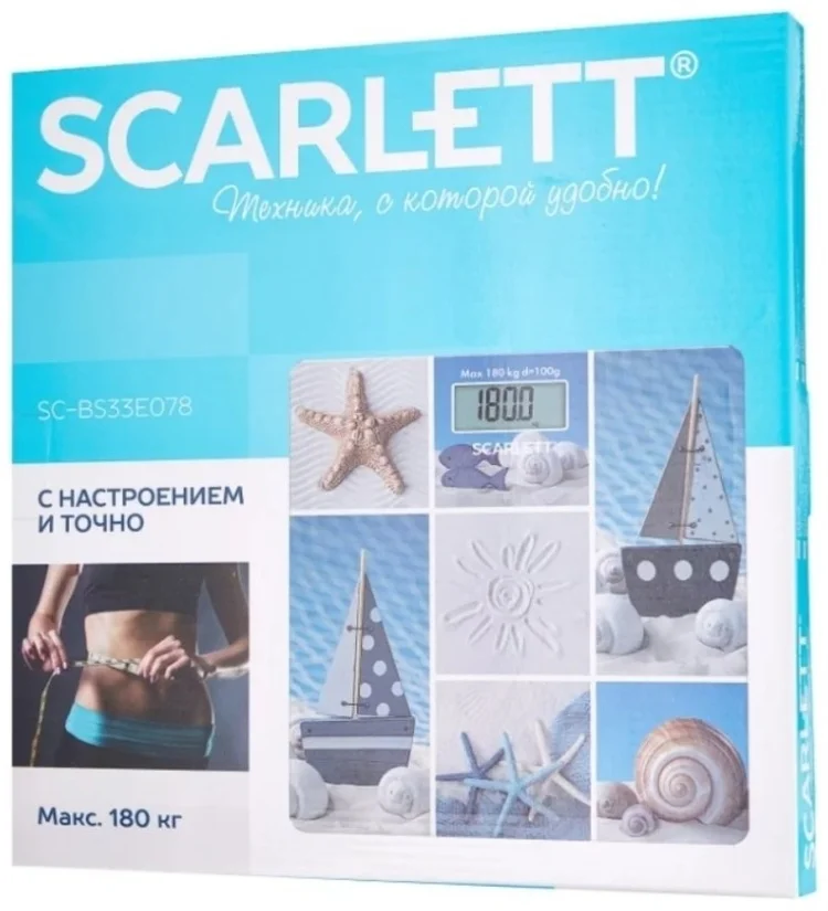 Фотография Весы напольные SCARLETT SC-BS33E078
