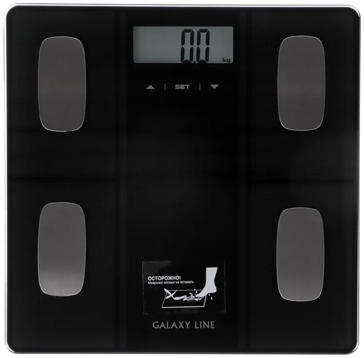 Фото Весы напольные GALAXY GL 4854 Black
