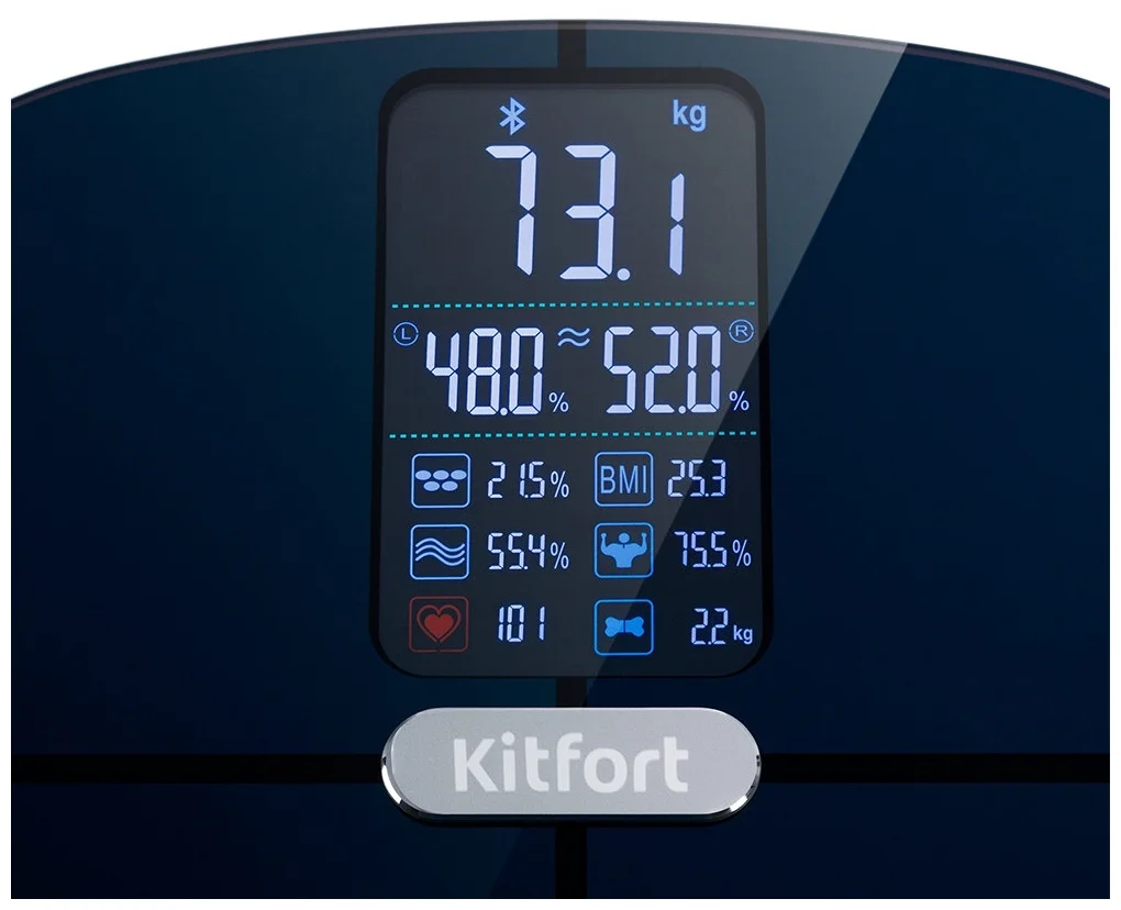 Цена Весы напольные Kitfort KT-809 Black