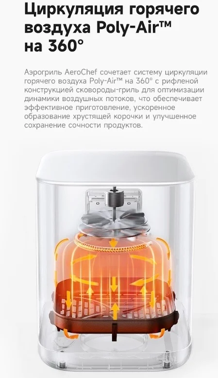 Аэрогриль DREAME Trouver FD10 Pro Black (VFF12A) Казахстан
