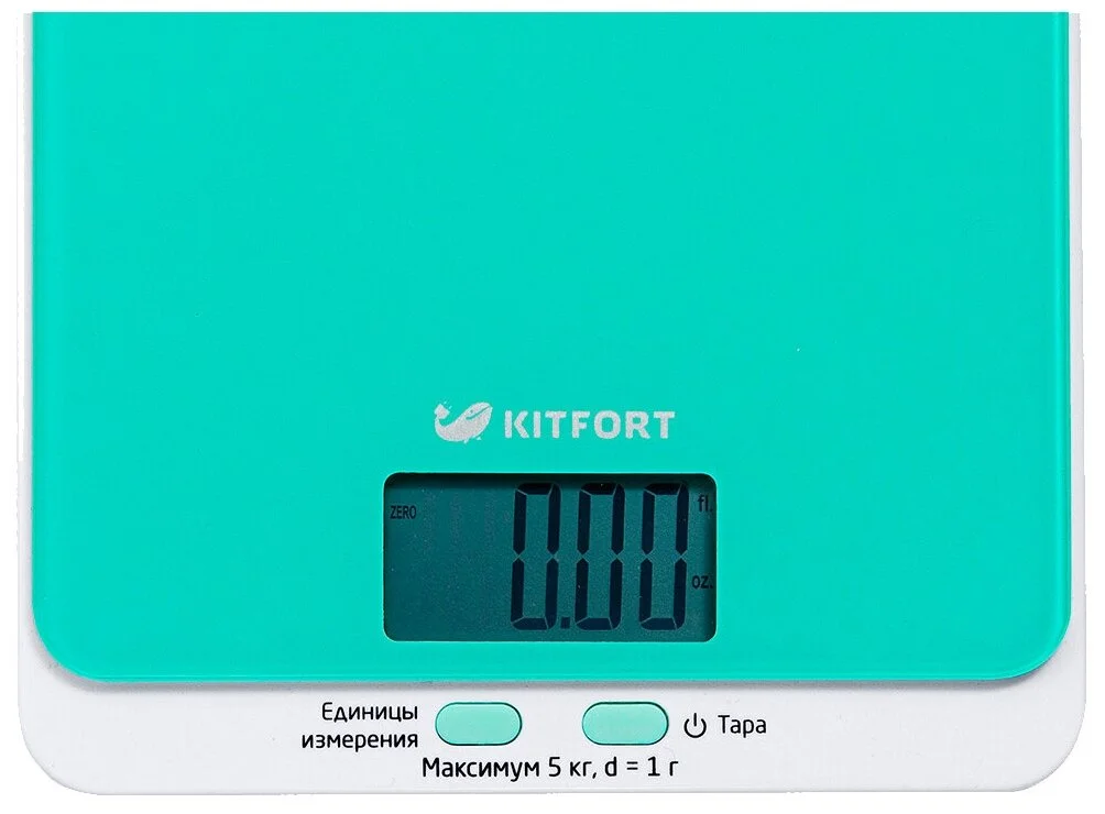Фото Весы кухонные KITFORT KT-803-1 Green