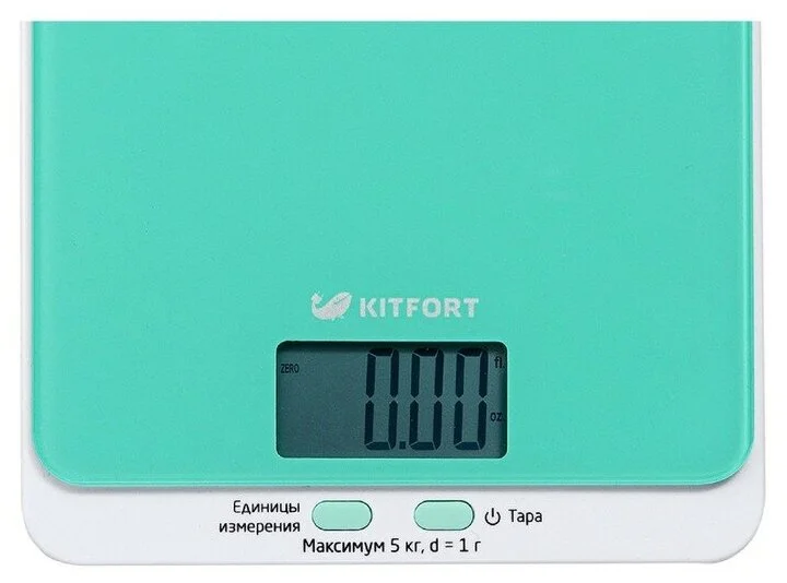 Картинка Весы кухонные KITFORT KT-803-1 Green