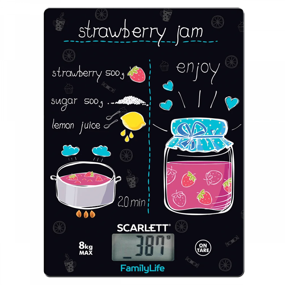 Весы кухонные SCARLETT SC-KS57P90