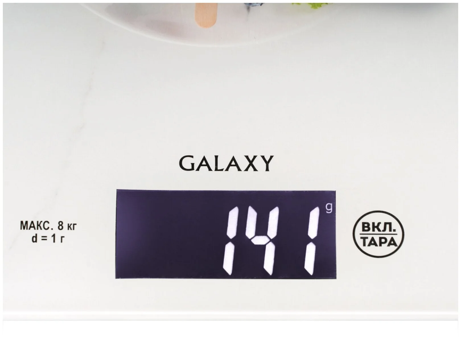 Фотография Весы кухонные GALAXY GL 2810 White