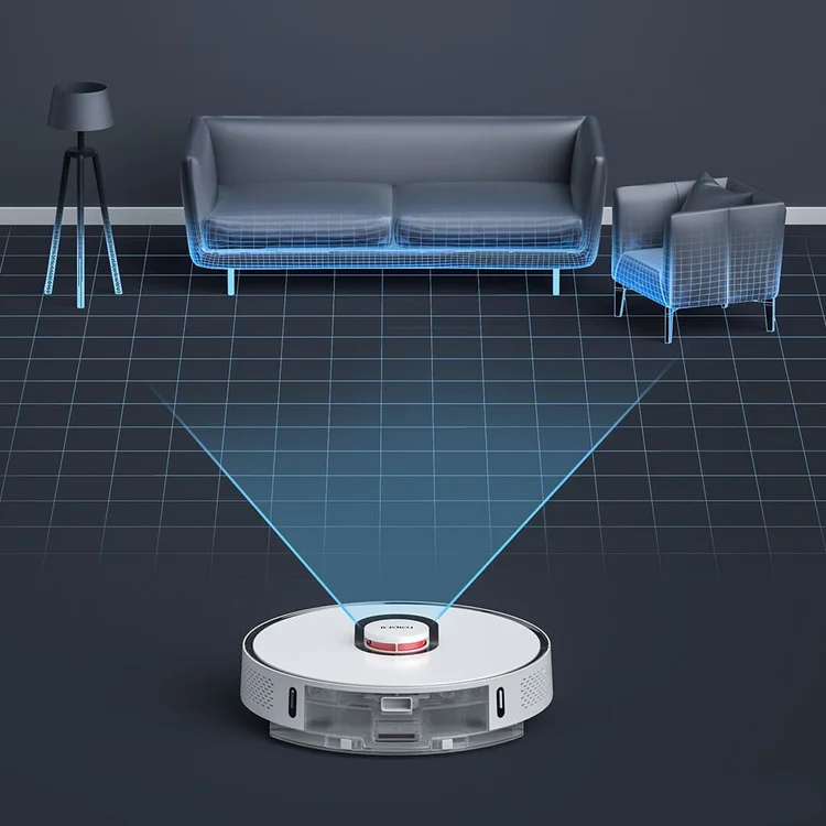 Робот-пылесос Roidmi EVE Plus Robot Vacuum and Mop Cleaner Казахстан