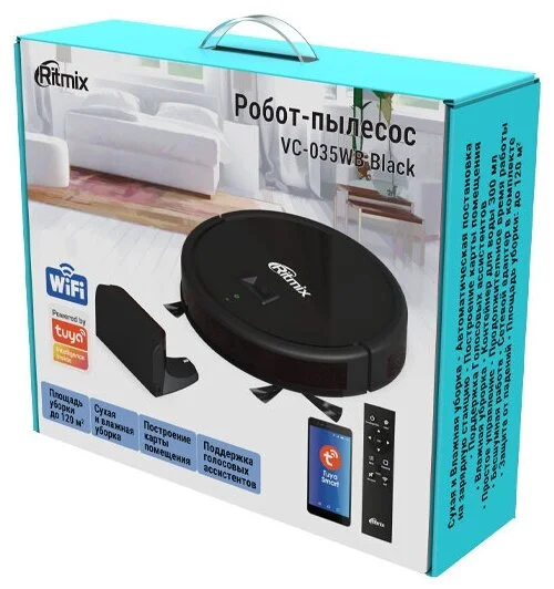 Робот-пылесос RITMIX VC-035WB Казахстан