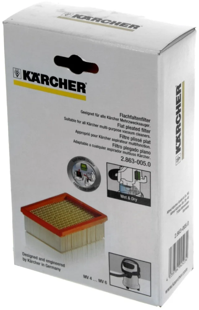 Фото Фильтр плоский KARCHER WD 4,5,6 (2.863-005.0)