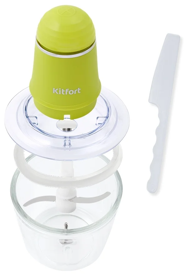 Фото Измельчитель Kitfort КТ-3016-2 салатовый