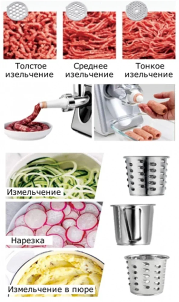 Цена Мясорубка HAUSLER HSL-PA-15003