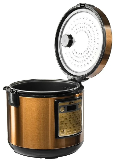Фото Мультиварка CENTEK CT-1495 Black Ceramic Gold